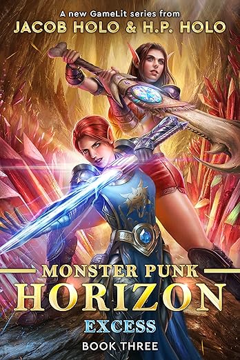 Cover of Excess: A Monster Hunting GameLit Crafting Adventure (Monster Punk Horizon Book 3)