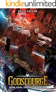 Cover of Godscourge Book 4: The Last Immortals: (A Progression Fantasy Adventure)