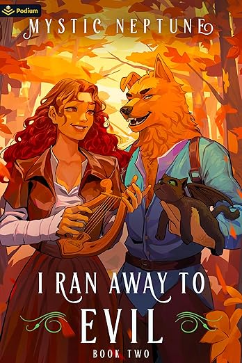 Cover of I Ran Away to Evil 2: A Cozy LitRPG Rom-Com