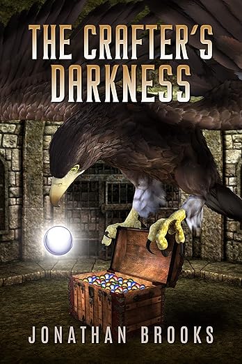 Cover of The Crafter's Darkness: A Dungeon Core Novel (Dungeon Crafting Book 4)